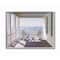 Stupell Industries Porch Chairs Overlooking the Tide Realistic Painting Framed Wall Art